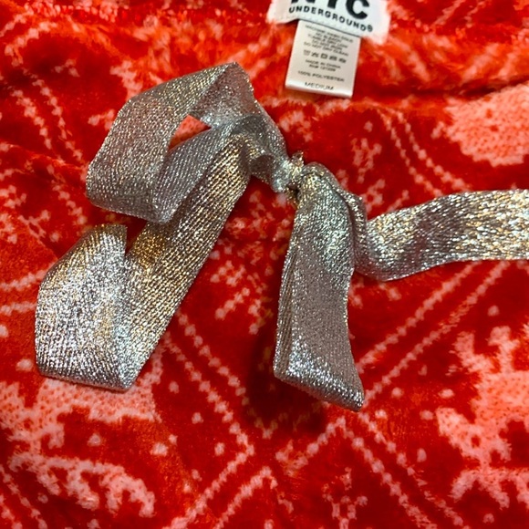 NWT NYC Underground Christmas Fleece Pajama Bottoms Women Medium - Picture 3 of 10